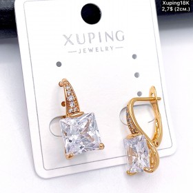 Сережки Xuping18К 19655 ( 2 см.)